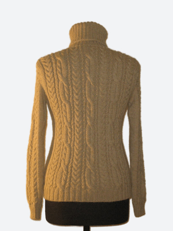 женский свитер вид со спины